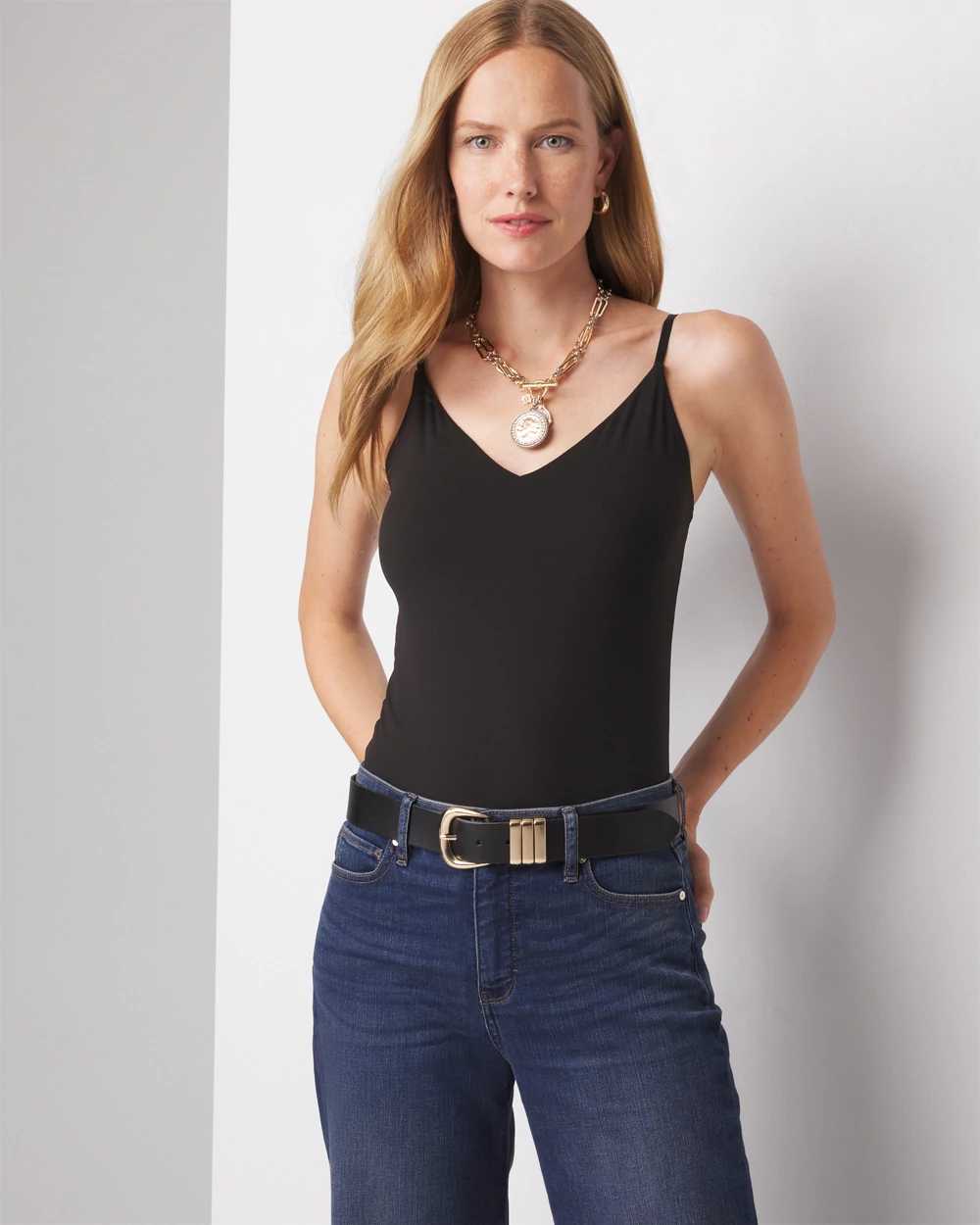 White high hotsell neck cami